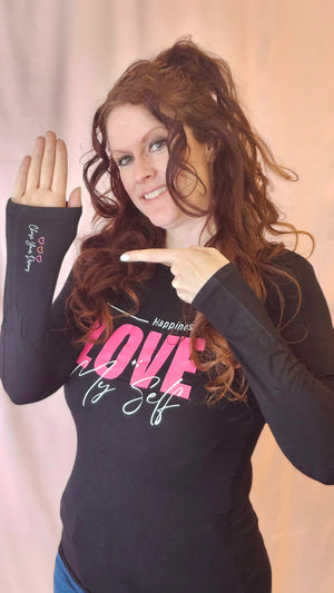 HAPPINESS IS LOVE Long Sleeve NEW!